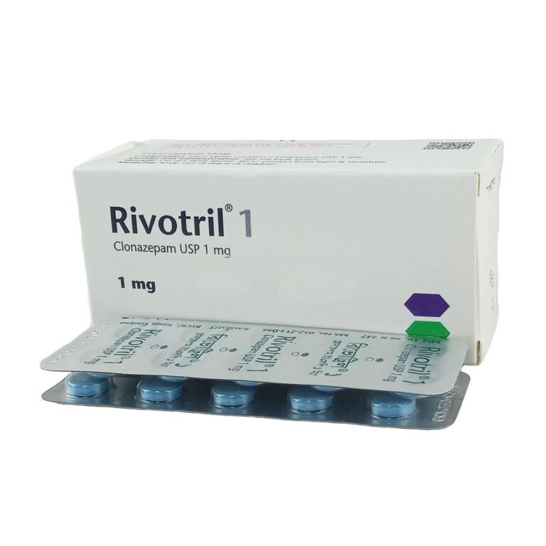 Rivotril Clonazepam 1mg